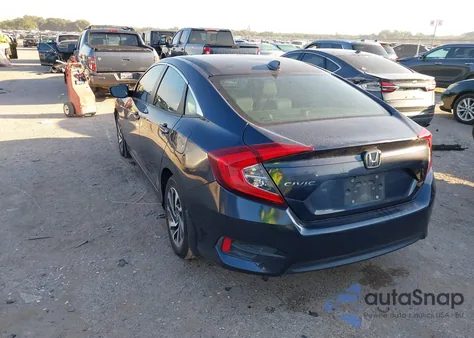 2017 Honda Civic Ex from USA, damaged, VIN 19XFC2F72HE004605
